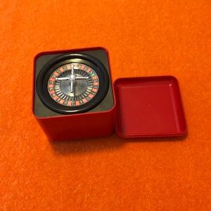 Vintage roulette board game made in Italy EUC